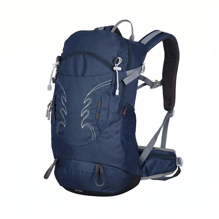 Geräumiges Hauptfach des 30L Herren Wanderrucksacks. Bietet Platz für Ausrüstung auf Tageswanderungen.