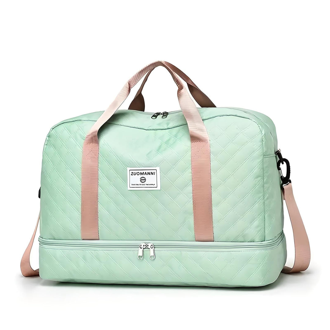 Feminine Business Reisetasche mit wasserabweisendem Schutz, ein stilvolles Reisegepäck für Damen auf jedem Kurztrip.