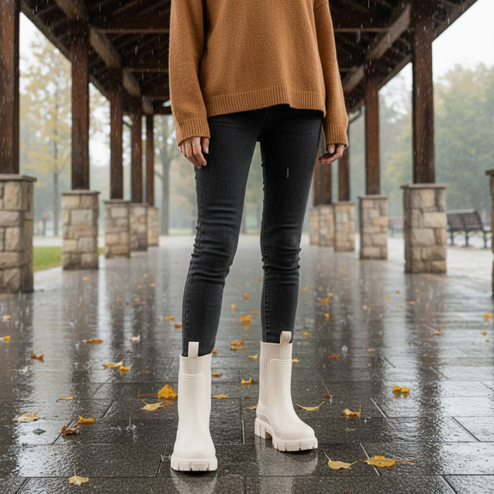 Wasserdichte Angelina Damenstiefel. Stilvolle Winterstiefel für Damen, trocken & modisch durch Herbst und Winter.