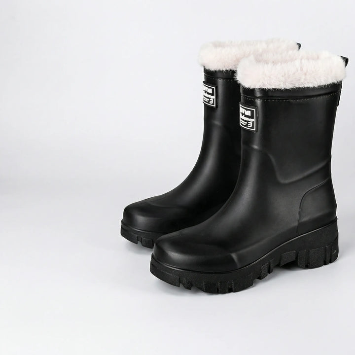 Robuste & bequeme Catharina Damen Stiefel. Wasserdichte Outdoor-Schuhe, knöchelhoch mit warmer Fütterung.