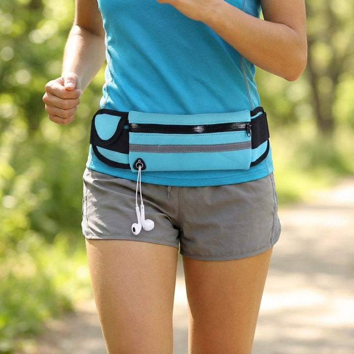 Wasserfeste Hüfttasche für Laufen & Fitness, ideal für Sport & Outdoor-Aktivitäten. Unisex RunBelt.