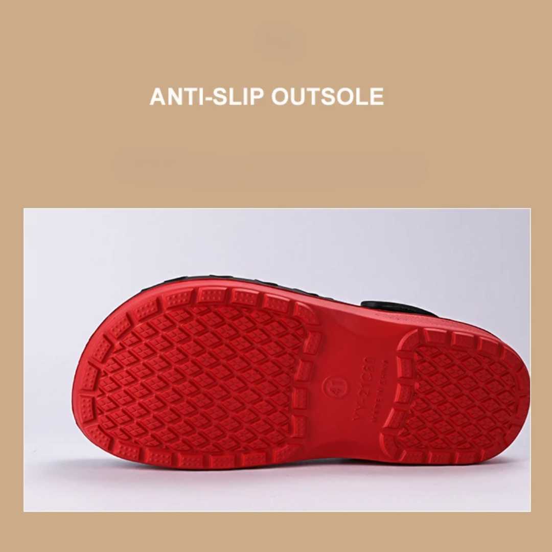 Unisex Berufsschuhe für Küche & Gastronomie, Antirutsch, bequem & professionell: GripChef Kochschuhe.