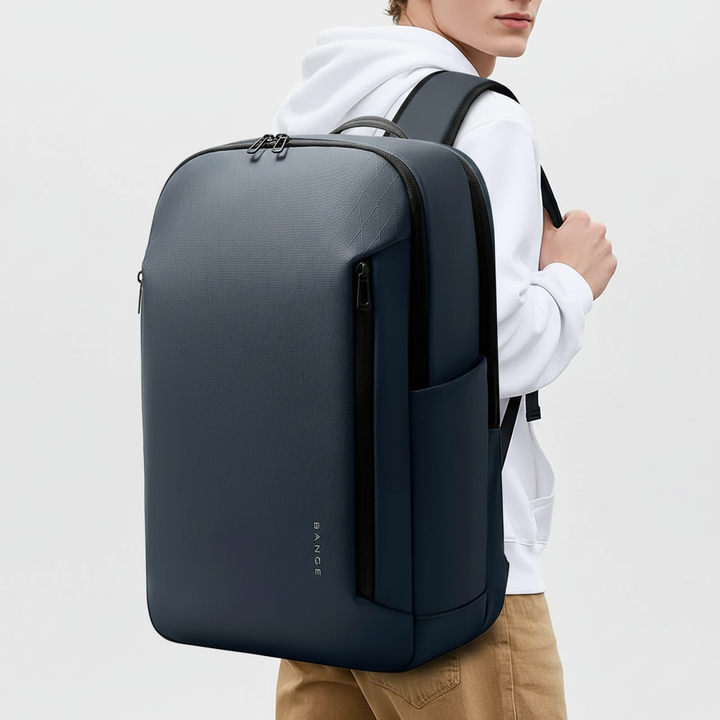 Multifunktionaler Business Rucksack mit praktischen Fächern, ideal für Organisation auf Reisen & im Büro.