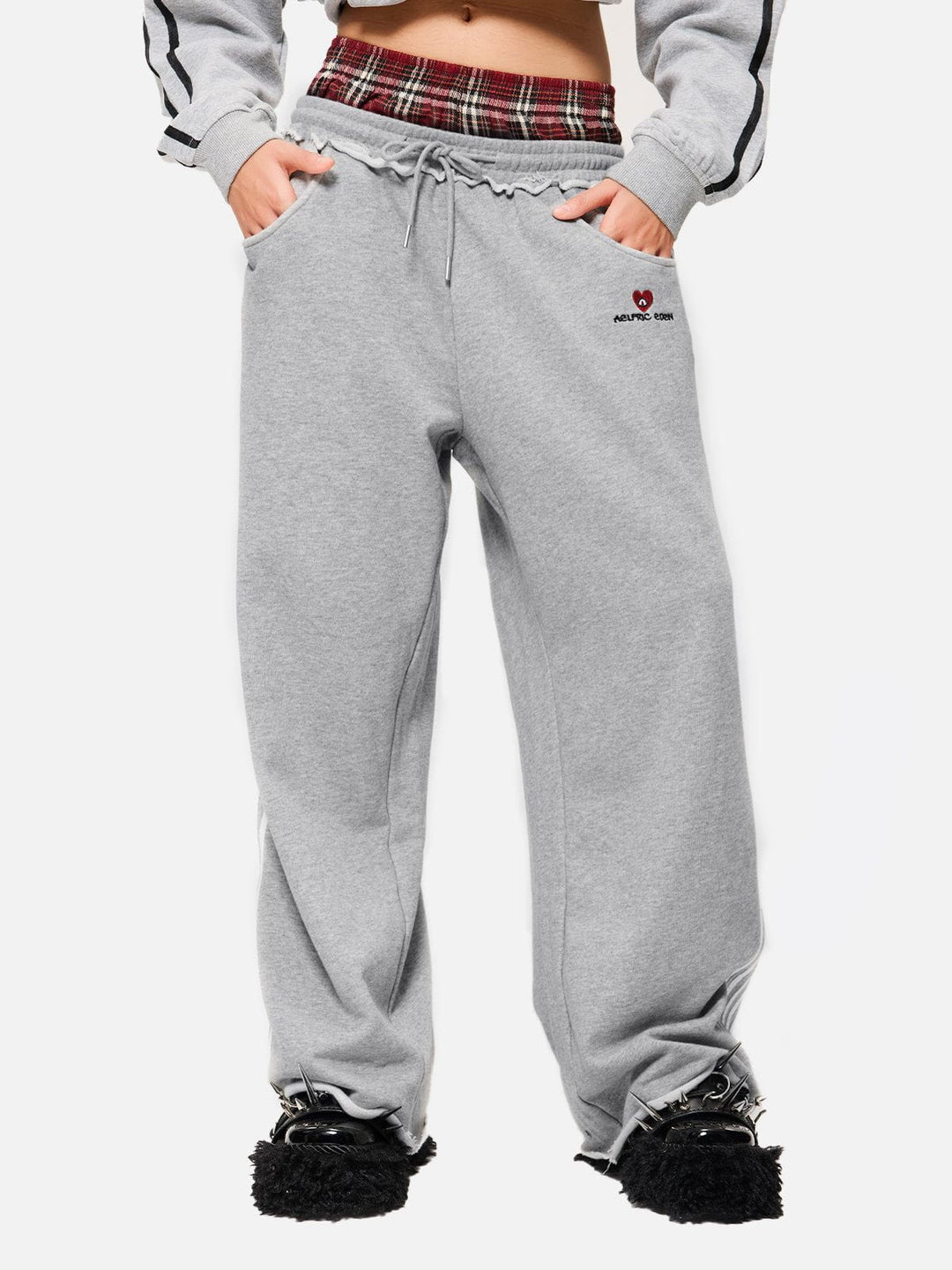 Moderne weite Damen Jogginghose Janine, stylisch und bequem für einen entspannten Look.