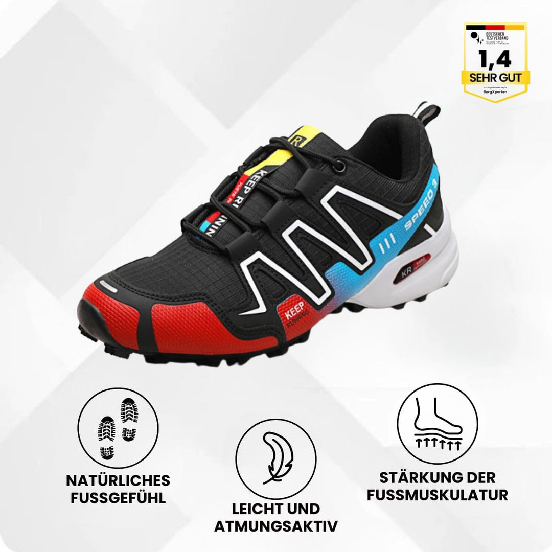 ORTHOTREKKING Unisex Trekkingschuhe, wasserdicht und langlebig, perfekt für jedes Abenteuer.