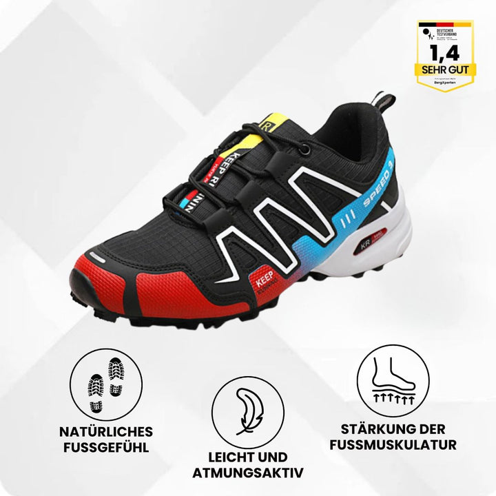 ORTHOTREKKING Unisex Trekkingschuhe, wasserdicht und langlebig, perfekt für jedes Abenteuer.