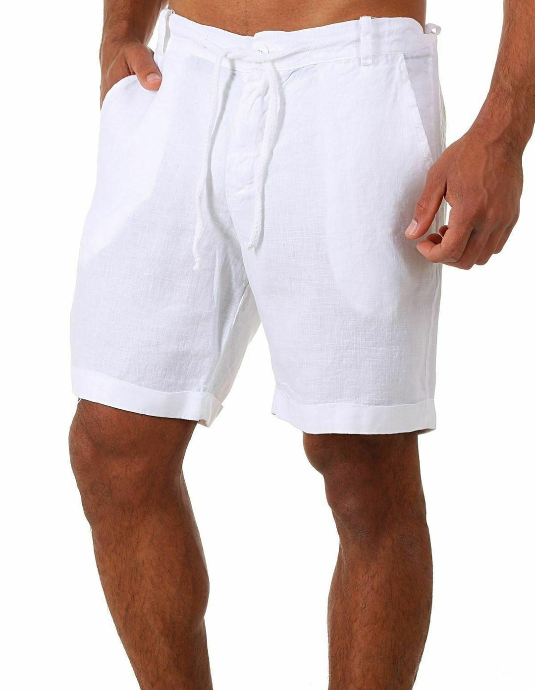 Lässige Herren Sommer Shorts mit Kordelzug, bequem und stilvoll. Perfekt als kurze Hose für Freizeit und Strand.