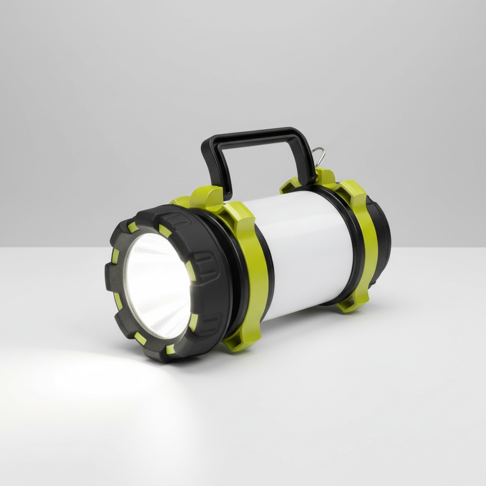 Kompakte, wiederaufladbare Campinglaterne für Wanderungen, Angeln & Outdoor-Aktivitäten; helles LED-Zeltlicht.