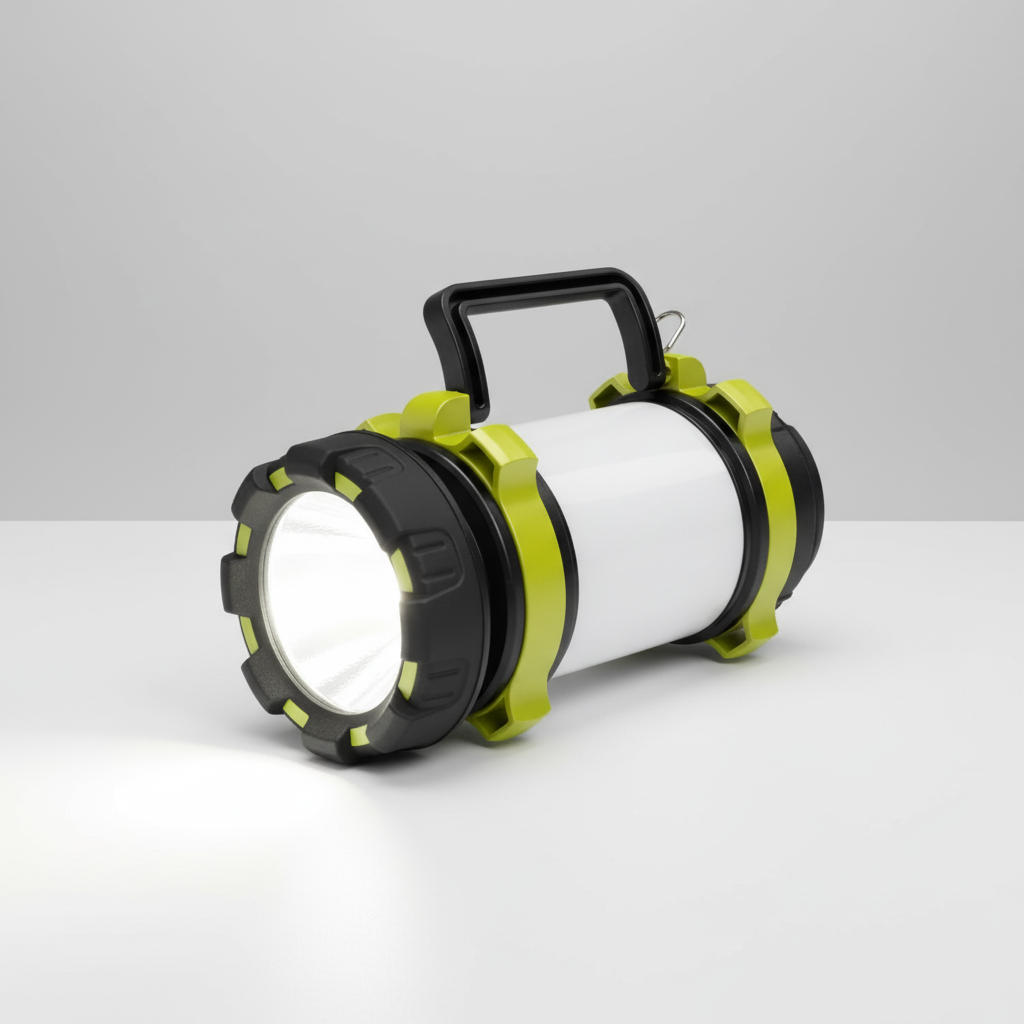 Kompakte, wiederaufladbare Campinglaterne für Wanderungen, Angeln & Outdoor-Aktivitäten; helles LED-Zeltlicht.