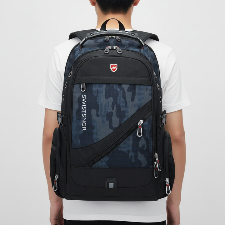 Unisex Outdoor-Rucksack "AquaGuard", wasserdicht und langlebig, für Wanderungen & Abenteuer.