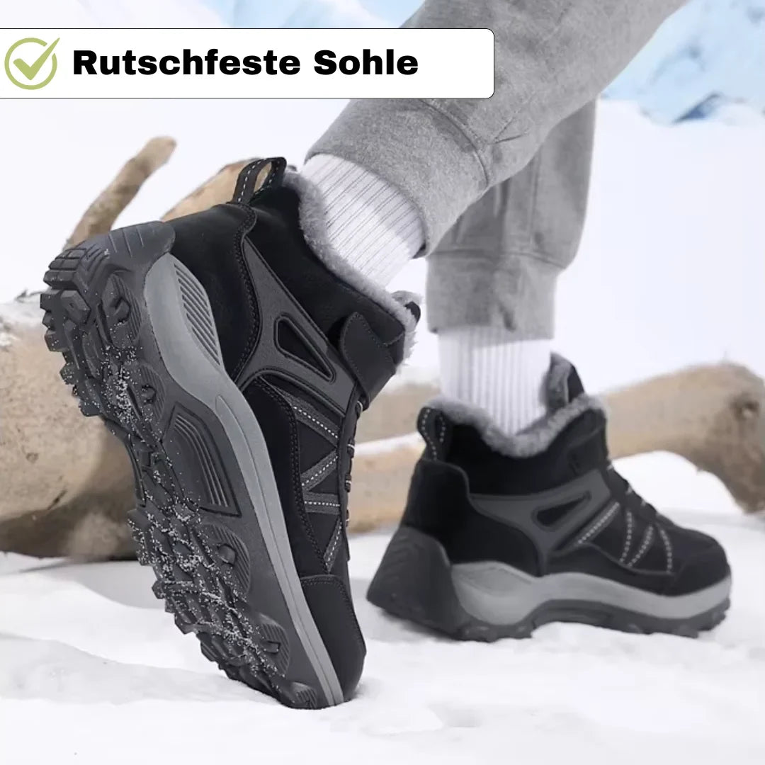 Modische Damen Winterstiefel, gefüttert und warm, perfekt für den winterlichen Alltag.