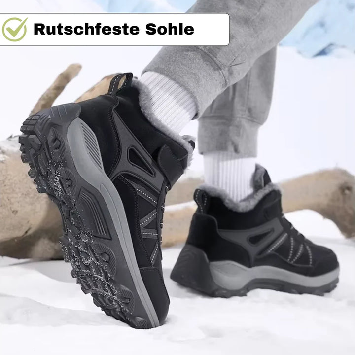 Modische Damen Winterstiefel, gefüttert und warm, perfekt für den winterlichen Alltag.