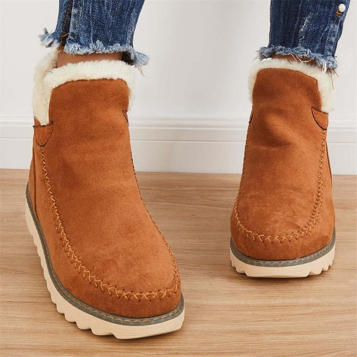 Rutschfeste und warme Damen Winterstiefel, ergonomisch geformt. Stilvolle Winterschuhe für maximalen Komfort.