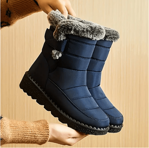 Damen Schneestiefel: Warme, rutschfeste Winterstiefel für optimalen Halt im Schnee. Ideal für kalte Tage.
