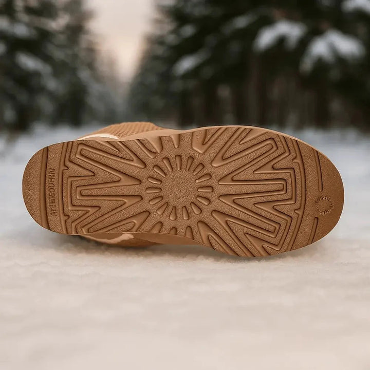 Limitierte Edition warmer Damen Winterschuhe mit Profilsohle, perfekt für kalte Tage und sicheren Gang.