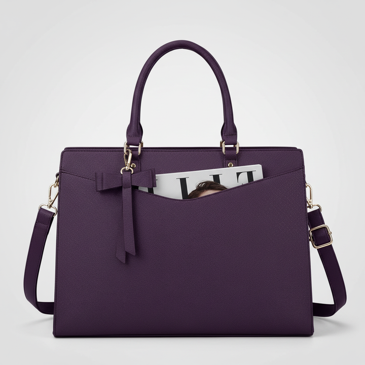 Vielseitige Laptoptasche für Frauen: Wasserdichte Alltagstasche mit Organizerfunktion für Büro, Uni & Freizeit.