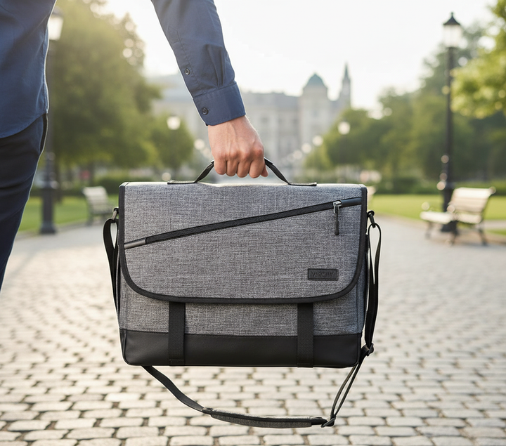 Robuste MobilBag Laptoptasche schützt Laptop, Tablet & Zubehör. Ideal für Büro, Uni & Reisen.