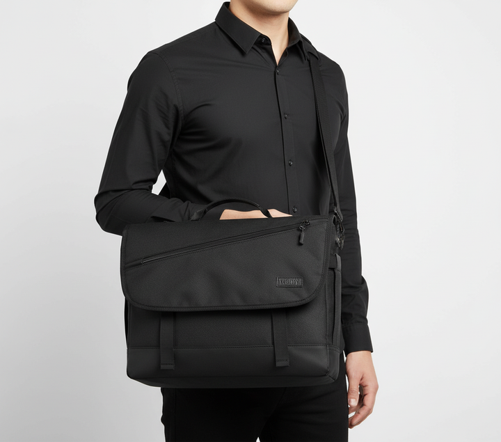 Robuste MobilBag Laptoptasche mit wasserabweisendem Material für sicheren Schutz im Büro & auf Reisen.