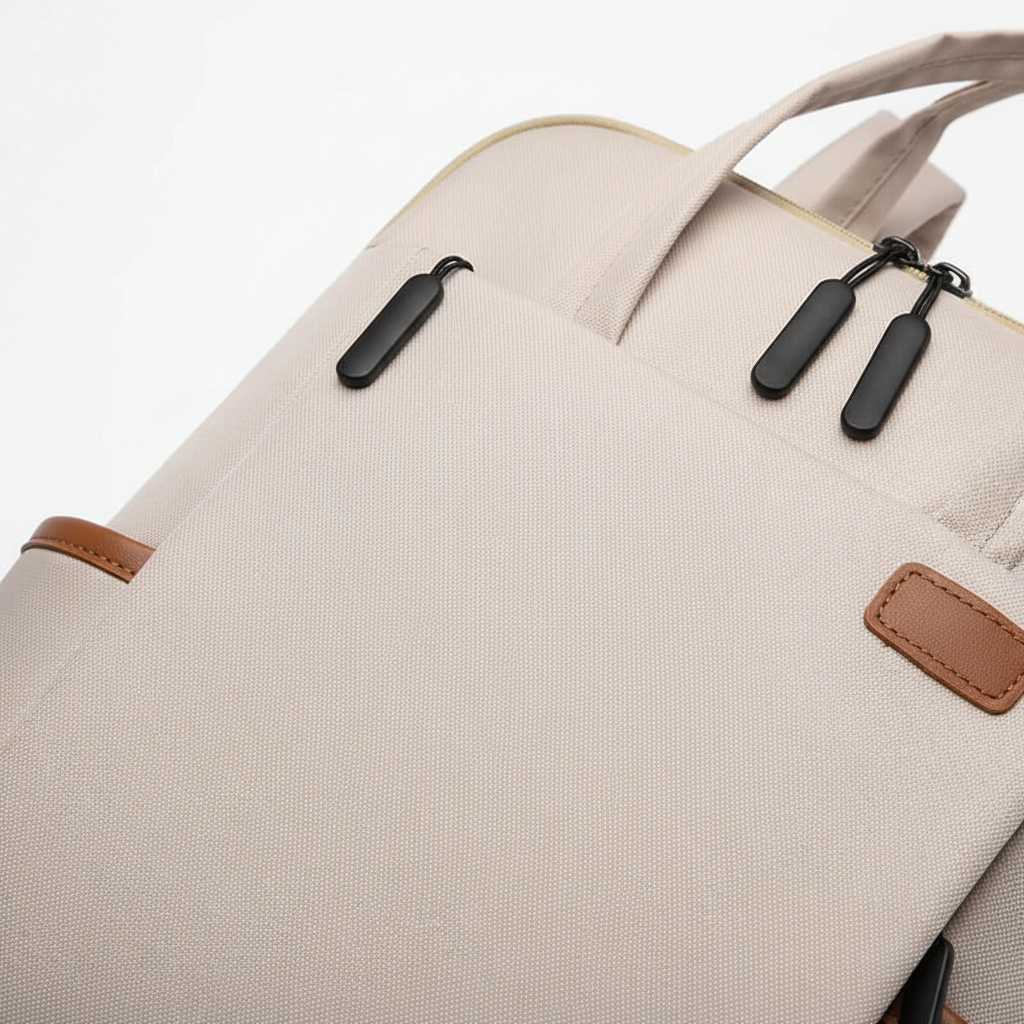 Wasserdichter Pendlerrucksack SafeGuard für Arbeit & Uni, mit Laptop-Fach & effektivem Diebstahlschutz.