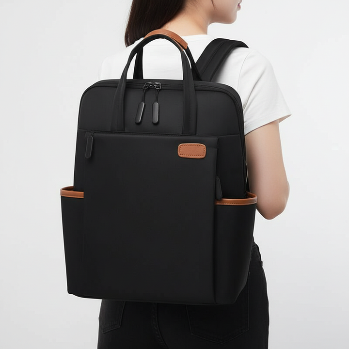 Stilvoller Unisex Rucksack SafeGuard mit versteckten Fächern und Diebstahlschutz für Ihre Wertsachen.