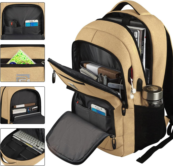 Unisex Business-Rucksack SmartBack, wasserdicht, mit USB-Ladeanschluss und Laptop-Schutz.