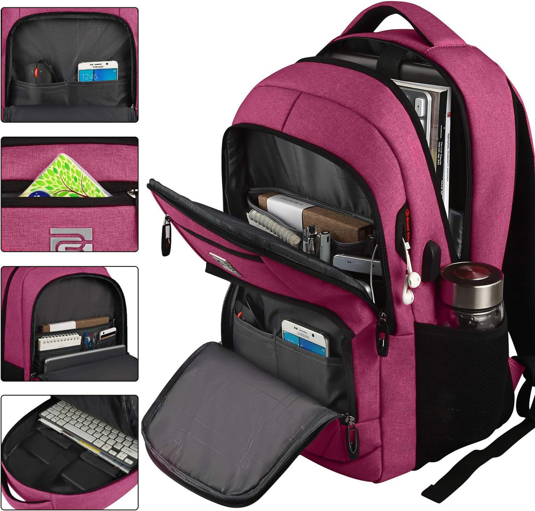 Bequemer Unisex-Rucksack "SmartBack", wasserdicht, mit USB-Ladeanschluss und Rückenschonung.