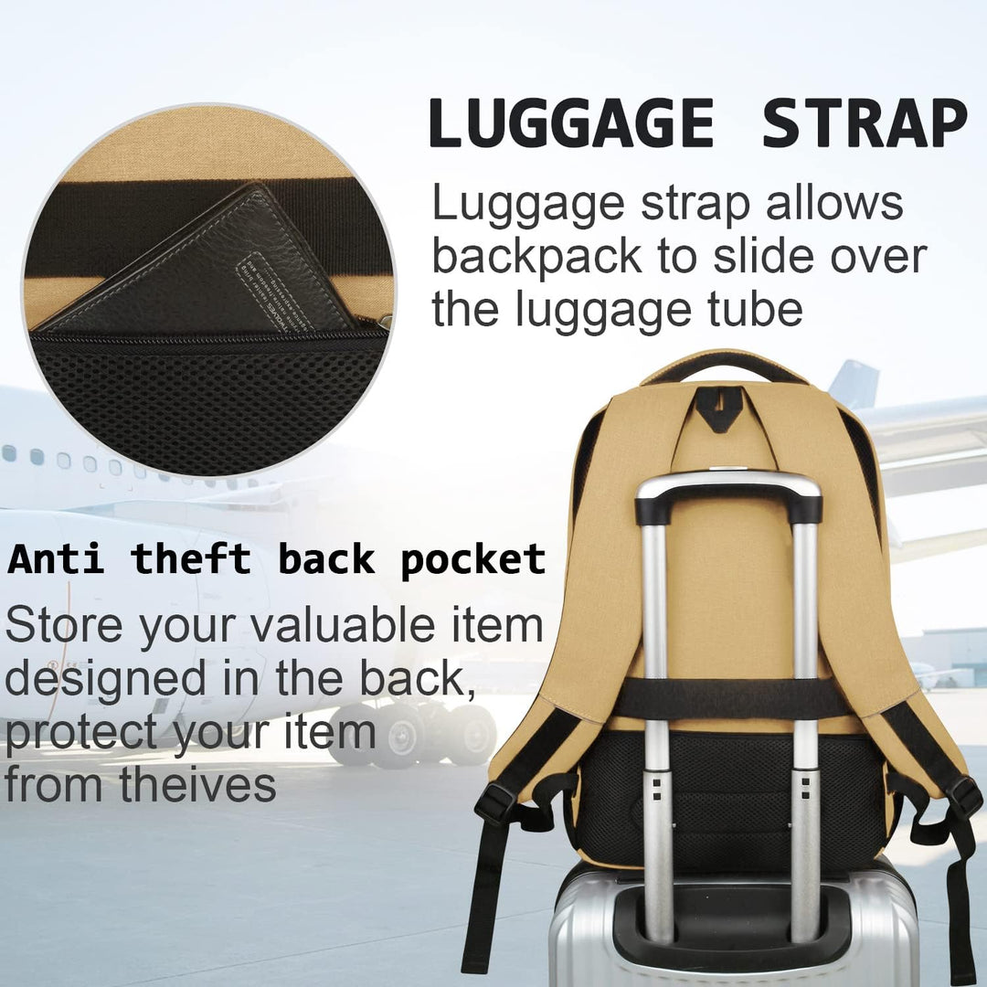 Vielseitiger Unisex SmartBack Rucksack, wasserdicht, mit USB-Ladeanschluss, perfekt für Reisen.