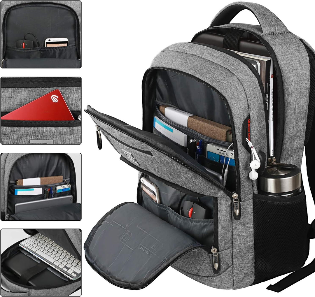 Vielseitiger Reiserucksack SmartBack, wasserdicht, mit Laptopfach und USB-Port für unterwegs.