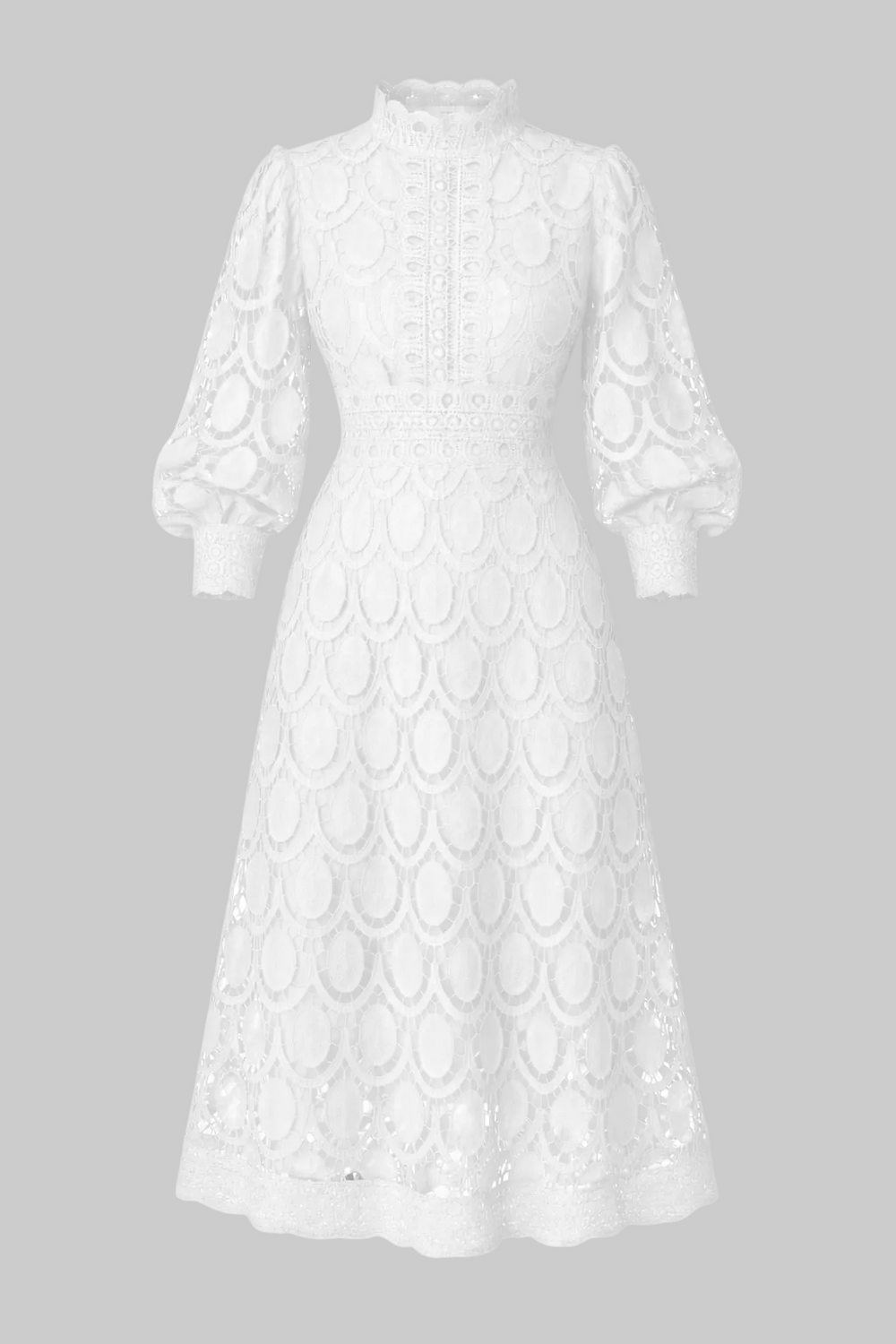 Festliches sommerliches Damen Midikleid, ideal als elegantes Partykleid für Frauen und Hochzeitsgäste.
