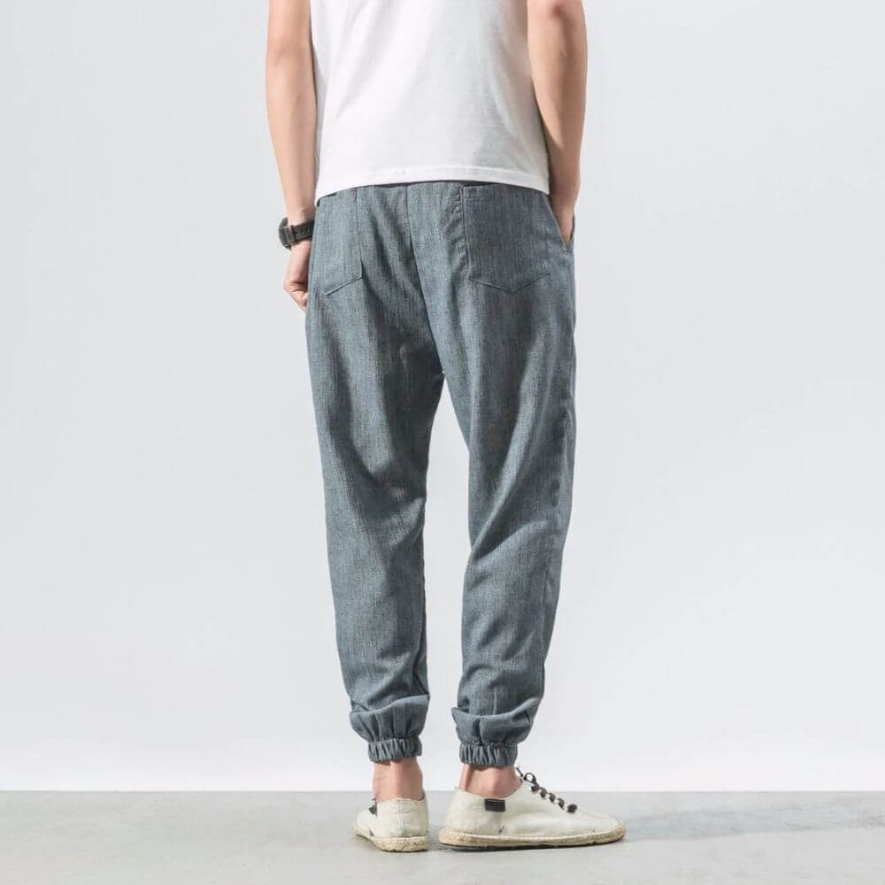 Komfortable Freizeithose, leichter Stoff, atmungsaktiv, perfekt für Männer.