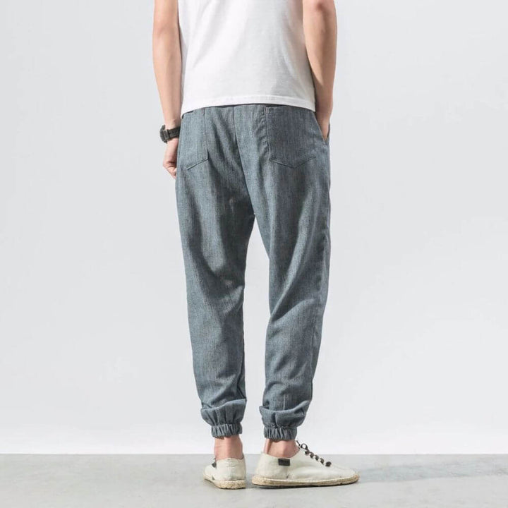 Komfortable Freizeithose, leichter Stoff, atmungsaktiv, perfekt für Männer.