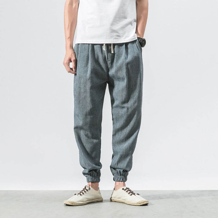 Leichte Freizeithose, stilvoll und entspannt, ideal für täglichen Komfort.