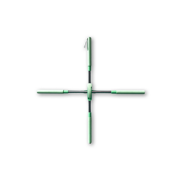 Rosa Nacken- & Rückenentspannung Stange aus robustem Material. Verstellbar für effektive Muskelentspannung.