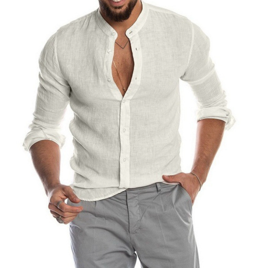 Herren Sommerhemd, klassisch & elegant. Atmungsaktives, leichtes Hemd für Männer, ideal für warme Tage.
