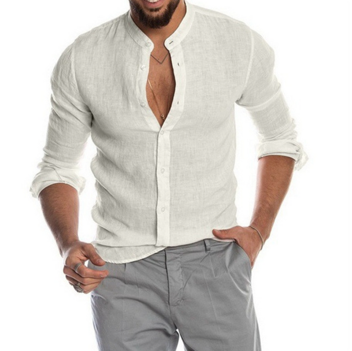 Herren Sommerhemd, klassisch & elegant. Atmungsaktives, leichtes Hemd für Männer, ideal für warme Tage.