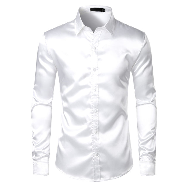 Detailansicht: Hochwertiger Stoff des eleganten Frühlings-Herrenhemdes; weich & bequem.