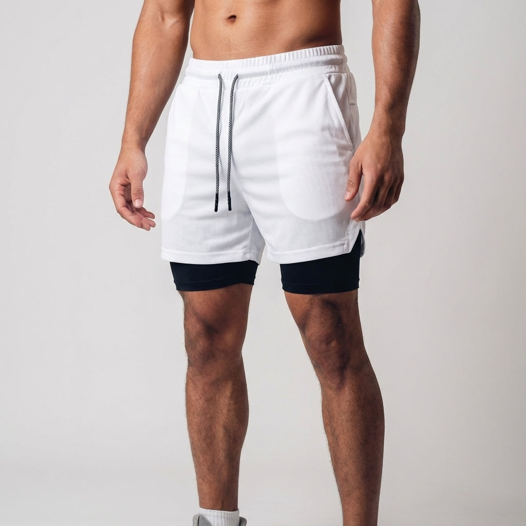 Dynamische Herren Activewear Shorts mit Kompression für maximale Leistung & Komfort bei jedem Workout.