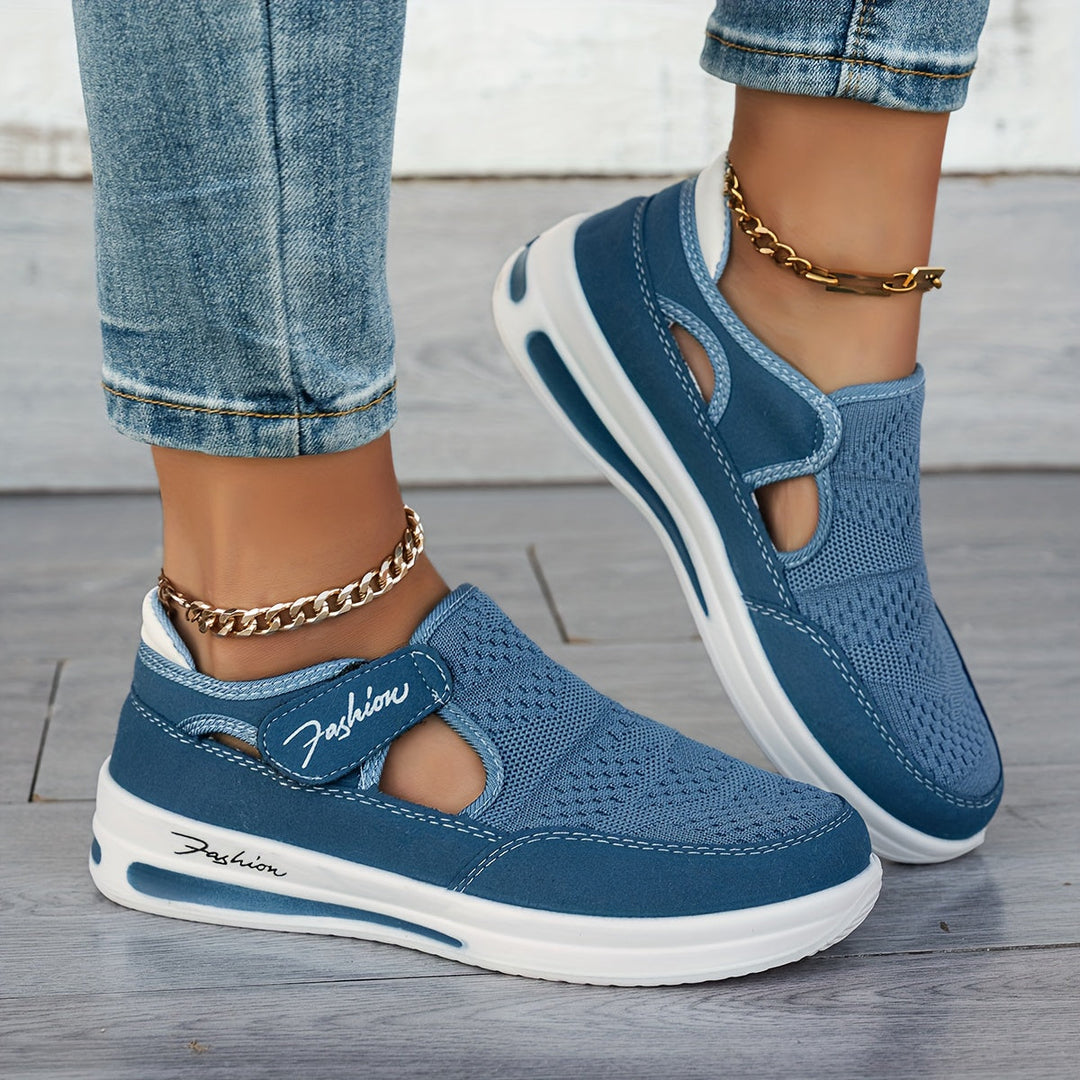 Bequeme Damen Slip-on-Sneaker für den Alltag, atmungsaktiv & leicht. Perfekt für Frühling und Sommer.