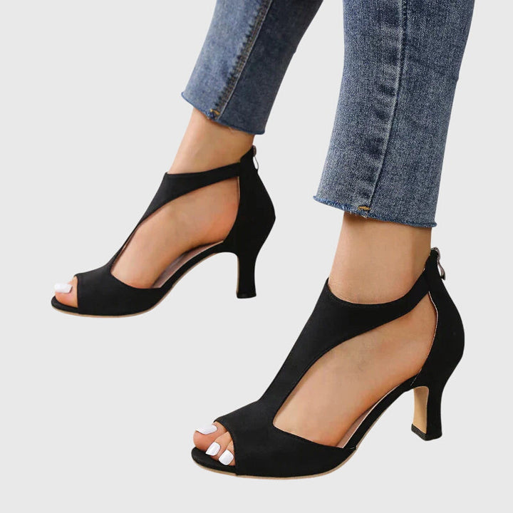 Robuste Damen Blockabsatz-Pumps, bequeme und stabile Damenschuhe für jeden Schritt.