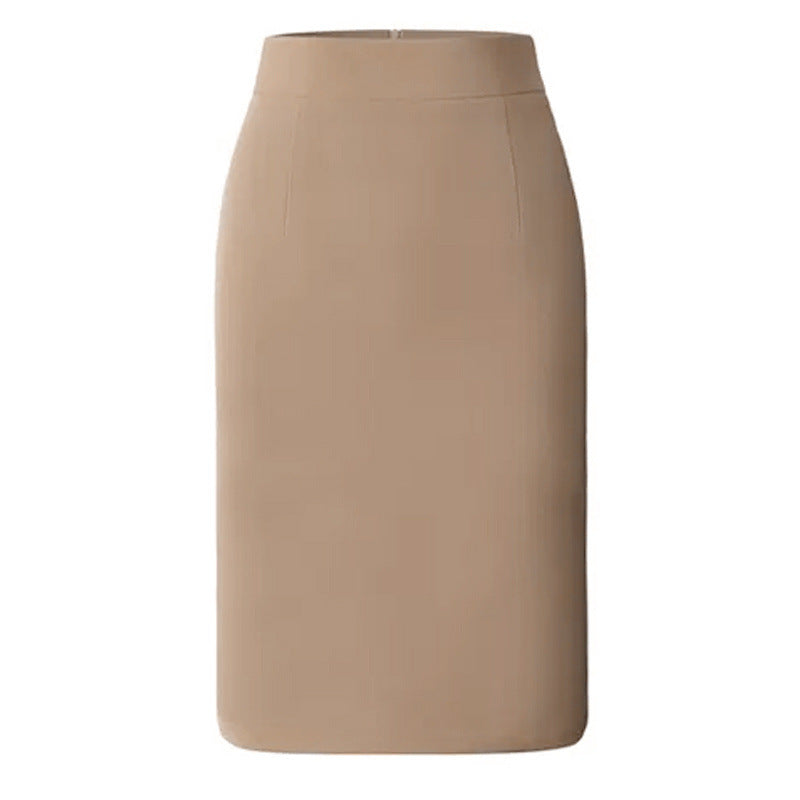 Hochwertiger Damen Bleistiftrock mittellang, High Waist Design, ideal für einen professionellen Auftritt.