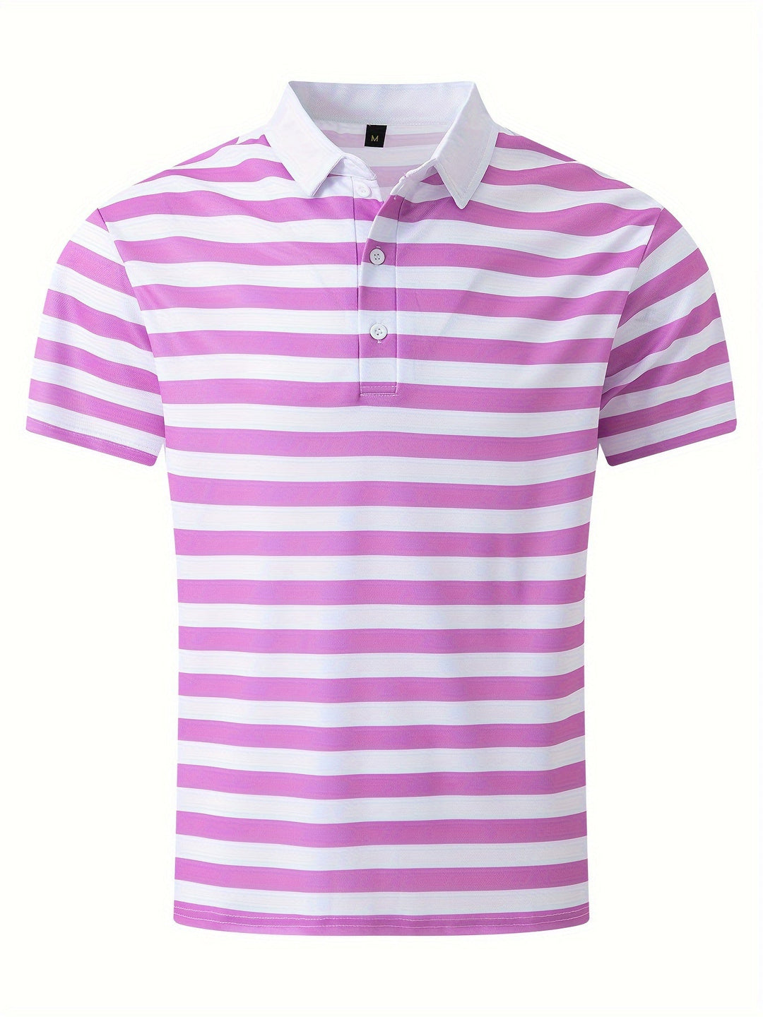 Herrenmode für den Sommer: Maritimes Streifen Poloshirt für Segeltrips & Strandurlaub.