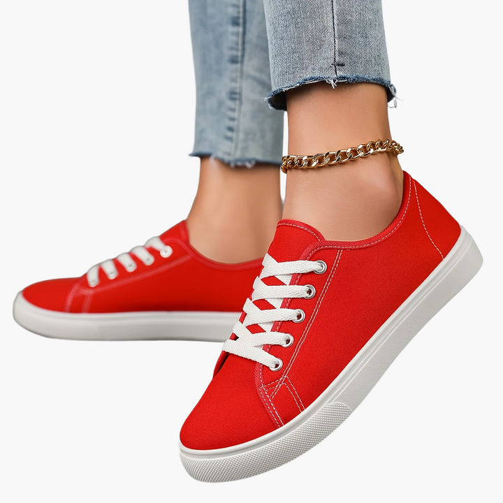 Vielseitige Damen Low-Top Sneaker, perfekt als Freizeitschuh oder sportlicher Alltagsschuh.