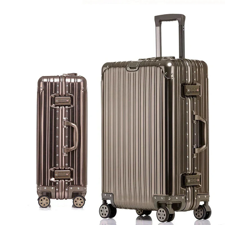 Sicherer & stabiler Sarajevo Hartschalenkoffer aus Aluminium-Magnesium, perfektes Reisegepäck für Vielflieger.
