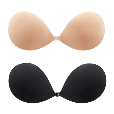 Unsichtbarer Silikon-Klebe-BH für Damen; perfekt für rückenfreie & trägerlose Kleider; nahtlose Unterwäsche.