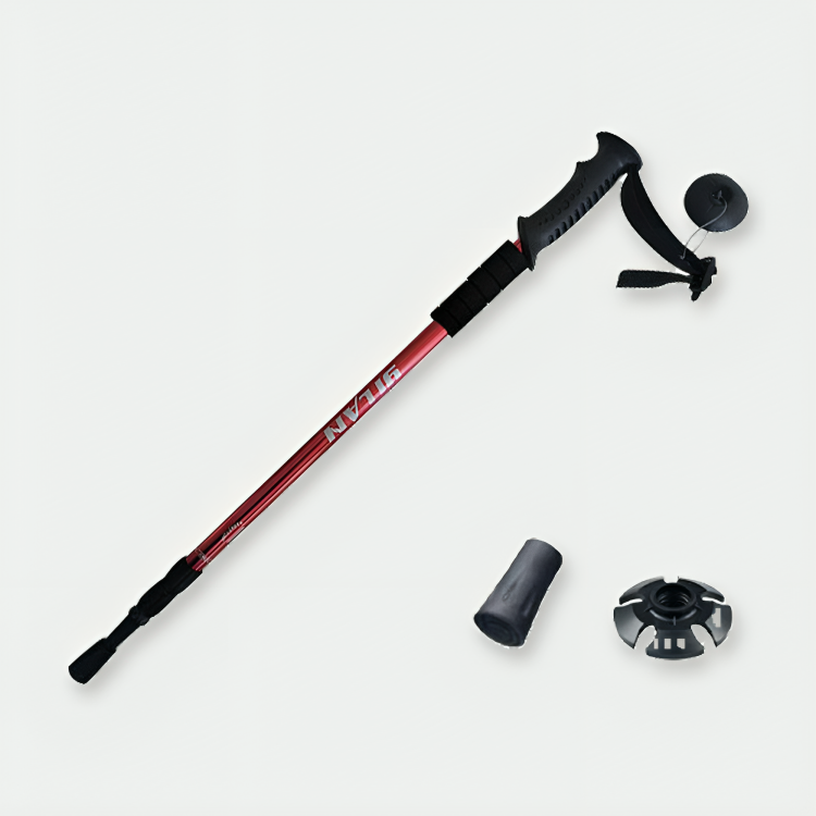 Höhenverstellbare Aluminium Wanderstöcke, bieten Komfort und Stabilität beim Wandern & Trekking.
