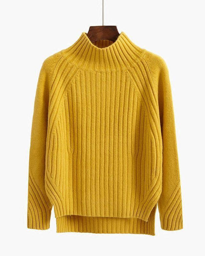 Eleganter Damen Strickpullover mit Rundhals für den Alltag, bietet Komfort und Stil.