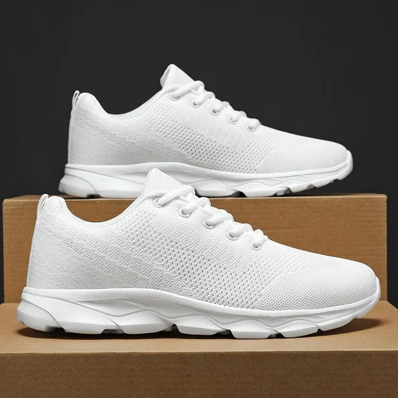 Komfortable Herren-Freizeitschuhe, atmungsaktive Mesh-Sneaker für Sport und Alltag.
