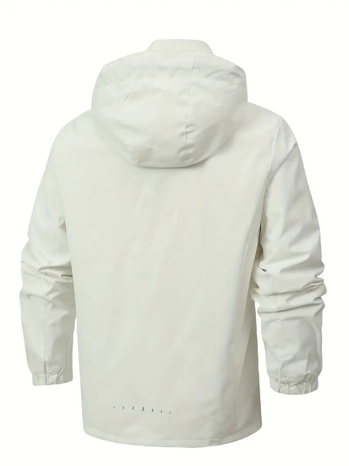 Funktionale Herren Allwetterjacke Norberto, wasserdicht mit Reißverschluss, für Outdoor & Sport.