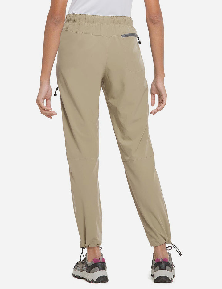 Cargohose Damen, bequemer Schnitt, verstellbarer Bund & praktische Reißverschlusstaschen.