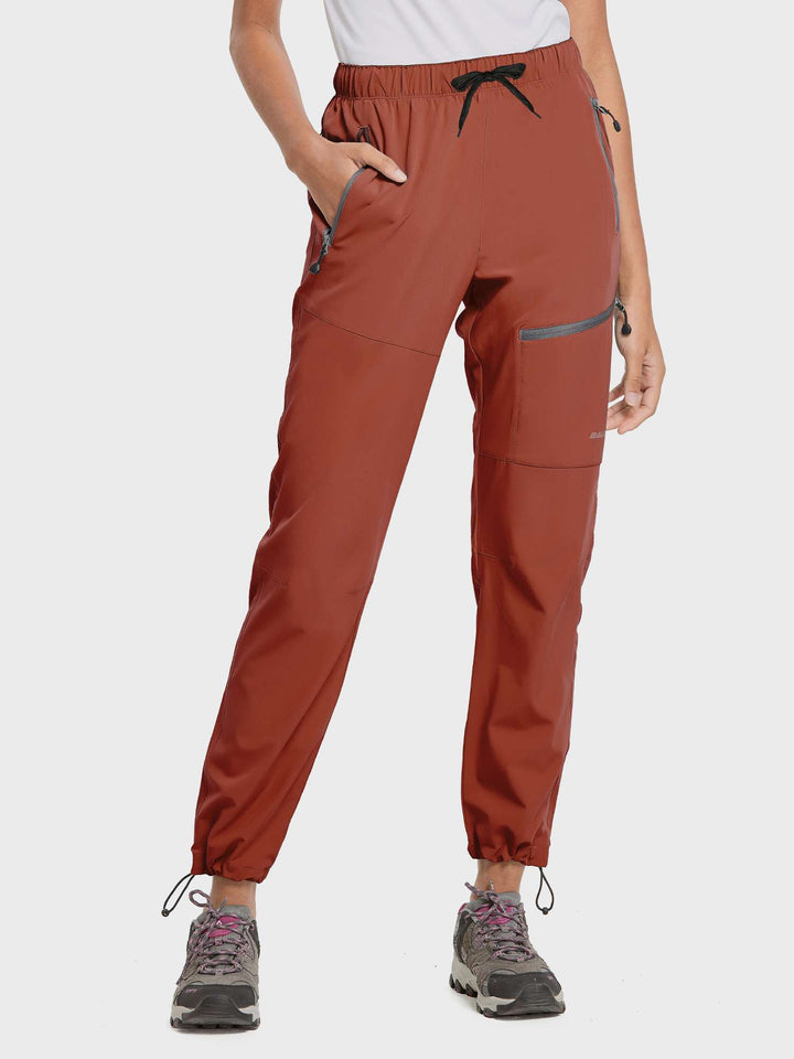 Leichte Reisehose Damen, ideal für leichte Gepäckreisen, mit viel Stauraum.